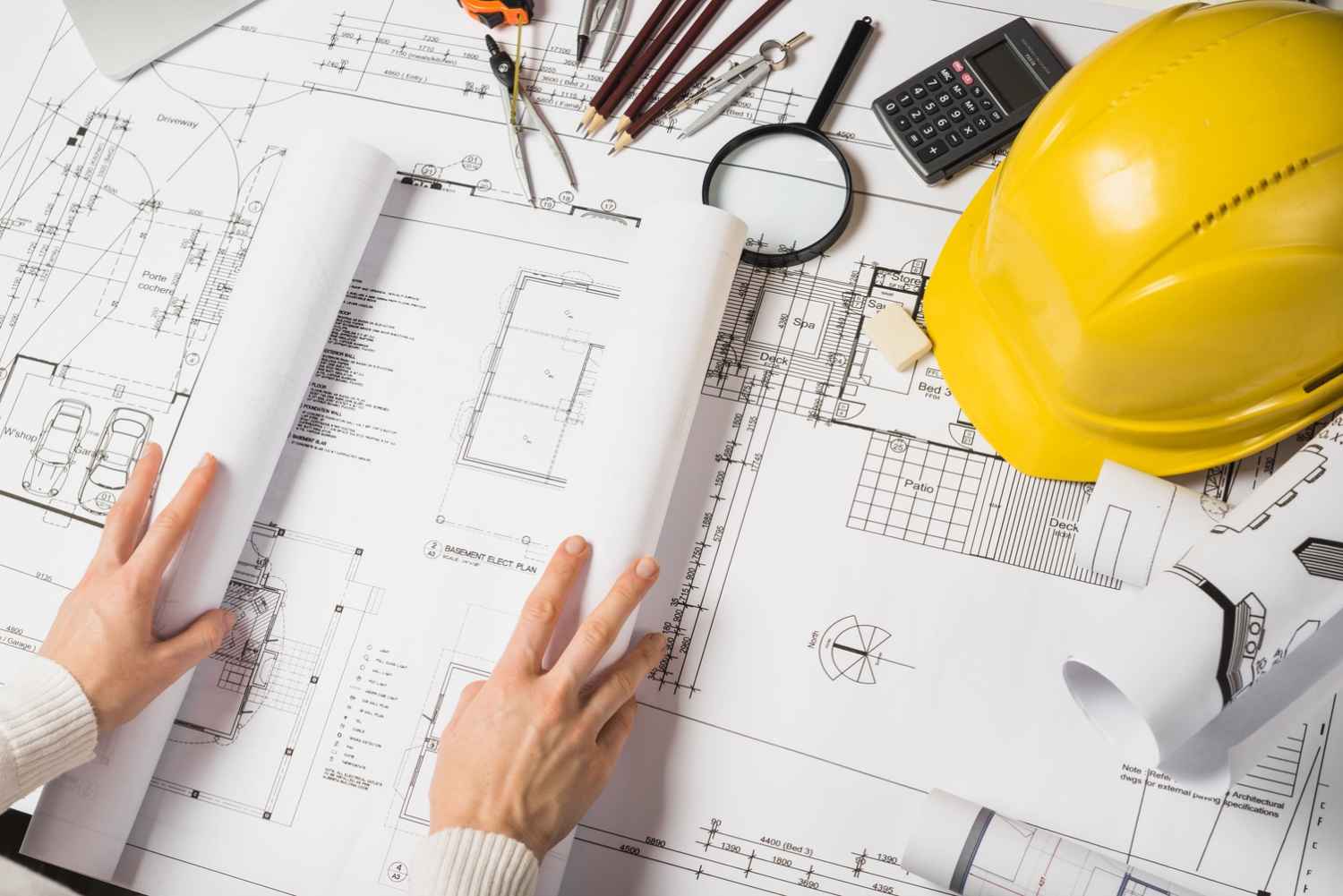 Structural drawing reference diagram